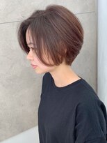 アヴァロン(AVALON)&nbsp;30.40代にオススメ×イルミナカラー×丸みのある大人ショート◎