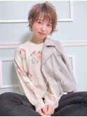 マニッシュショート美髪のススメ上品フレンチボブ白髪ハイライト