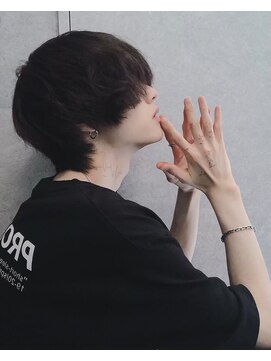 シン(syn) シルエットマッシュウルフ