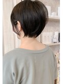 福山市 人気丸みショートヘア、ショートボブならCaaryキャアリー