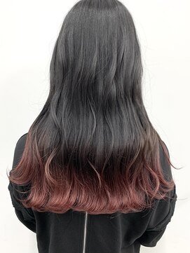 アライブ キチジョウジ(ALIVE Kichijoji) 地毛は染めないチェリーピンクグラデーション