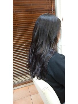 エフォート 重く見えないロングスタイル