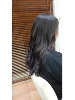 エフォート 重く見えないロングスタイル