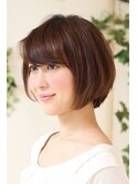 大人かわいい小顔ボブ