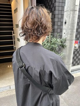 ポーズ(PAUSE) 【梅田 福島 大阪】ショートウルフパーマ