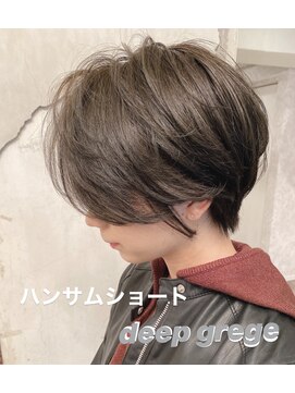 ヴィークス ヘア(vicus hair) ハンサムショート×grege