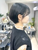 ヴェイン 渋谷(vain)&nbsp;20代30代40代黒髪ショートボブ丸みショート★