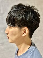 アース 相模大野店(EARTH) ワンカールの短髪パーマ　メンズニュアンスパーマ