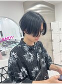 【岸本泰芽指名】センターパートウルフ/ニュアンスパーマ