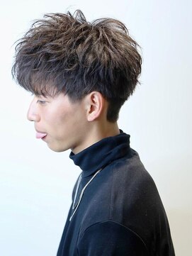 ザ サードヘアー 津田沼 annex(THE 3rd HAIR) 横顔ツーブロックマッシュ［津田沼駅/メンズ/学割U24］