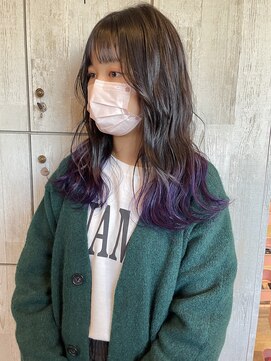 ポイントファイブバイソレイユ 小松店.5 by SOLEIL) 【毛先カラー】