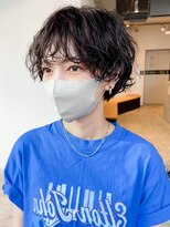 アイティーバイアルバム 八王子店(IT by ALBUM) フレンチカジュアルアッシュブラックニュアンスカラー_ba480301