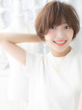 モッズヘア 越谷(mod's hair) 大人かわいい斜めバングくせ毛風ゆるふわボブh3越谷20代30代40代