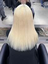 ペレ 栄店(PELE) デザインカラー/レイヤーカット/ウェットヘア/オリーブベージュ