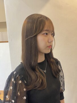 トワ(toi) シアーグレージュ/ブリーチなしカラー/透明感カラー/横浜/横浜駅