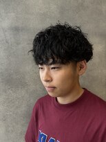 リズム バイ リンクス(Re:ism by Links)&nbsp;メンズ波巻きパーマ