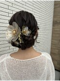 お呼ばれヘア