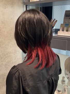 スタイル スマート サロン(STYLE smart salon) 【Hono/STYLE藤沢】個性的ウルフデザインカラー