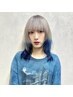 【ダブルカラー】ケアブリーチ+ルーツカラーorエンドカラー ￥15500
