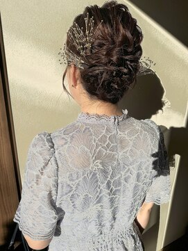 ヘアーデザイン サンライズ(Hair Design SUNRISE) アップアレンジ／編み込み