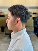 ソイクフ(SOY KUFU) MEN'SHAIRアッシュブラックベリーショートダークアッシュ