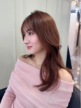 シエルバイアフロート(ciel by afloat) 流れるお顔周り◎／ココアブラウン【自由が丘】