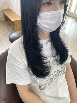 ヘアーチェリーコーク ランプ(HAIR CHERRY COKE Lamp) 【chan′sstyle】long layer style