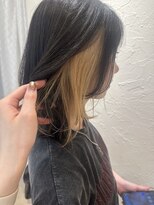 グラマラス GLAMOROUS&nbsp;【渡辺まとい】くびれヘア×ブロンドインナー