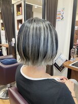 美容室ヒラトヤ 仙北店&nbsp;アンブレラカラー×ボブ