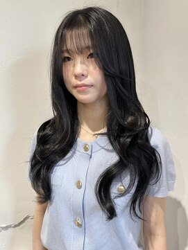 アルコイリスバイドールヘアー(ARCOIRIS by Dollhair) 秋カラー暗髪ダークグレー韓国ヘア艶髪地毛風カラー