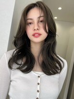 ソヨン 金山店(SOYON)&nbsp;黒髪/暗めカラー/小顔/デザインカラー/オリーブグレー/金山/69