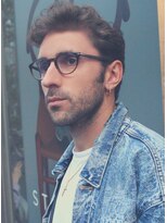 ジジバイワースホワイル(jiji by WORTH WHILE)&nbsp;刈り上げセンターパートサーフカールフェザーパーママレットヘア