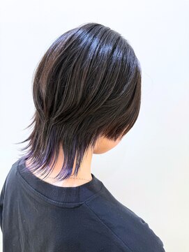 アッシュ 町田駅前通り店(Ash) マッシュウルフカット×インナーカラー