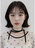 外はね美人ボブ