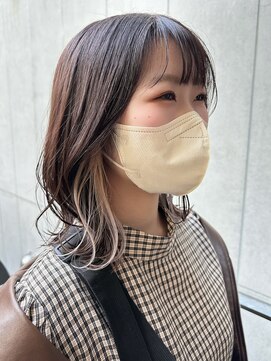 ヴィヴィ(VIVIE) イヤリングカラーインナーカラーデザインカラーココアベージュ