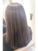白髪ぼかしラベンダーグレージュ