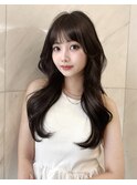 20代30代トレンドなレイヤーカットハッシュカットレイヤーボブ