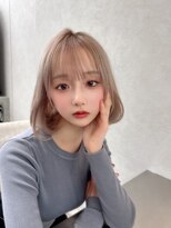ロンド マーレ 天神大名店(Lond mare)&nbsp;大人ガーリー/小顔/ミディアムレイヤーカット/似合わせカット
