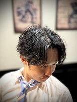 プラウド(PROUD)&nbsp;ショートネープセンターパート/ニュアンスパーマ/原田航海