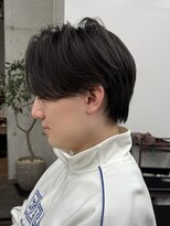 ガーデンタチカワネクスト(garden tachikawa next) 似合わせカット大人男子ナチュラルセンターパートウルフ20代30代