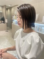 クララ ヒロシマセカンドフロア(CLALA Hiroshima 2nd floor)&nbsp;スタイリスト田邉大人ミニボブ