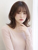 オウル(Owll)&nbsp;＊柔らかく揺れる大人レイヤーボブ×ピンクブラウンカラー＊