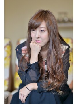 ナナナ パレナ 宝塚店(nanana parena) ツヤ美髪 ☆ベージュ カール☆【NANANA PARENA】