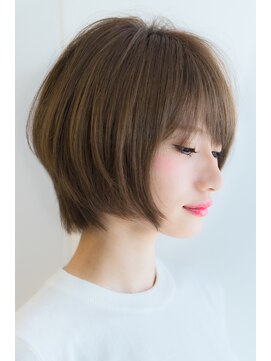 リル 8F 銀座(Rire) 【Rire-リル銀座-】美シルエット☆ショートボブ