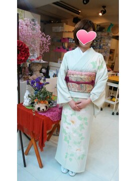 ヘアースタジオエル 着物着付け