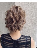 ショートヘアーアレンジ