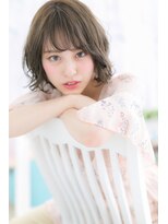 ミック 日暮里店(miq)&nbsp;ふわっと透け感♪フェアリーボブb