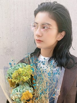 エノ(eno) 【eno】クールミディアムボブ