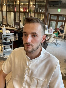 リバレッジ 広尾(Leverage) 海外メンズヘア刈り上げフェードカット【広尾恵比寿】担当:尾上