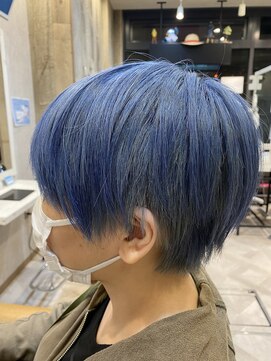 ヘアーサロン キー(Key) ディープブルー